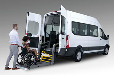 Commercial wheelchair vans, ada van, ada sprinter, paratransit, sts, service